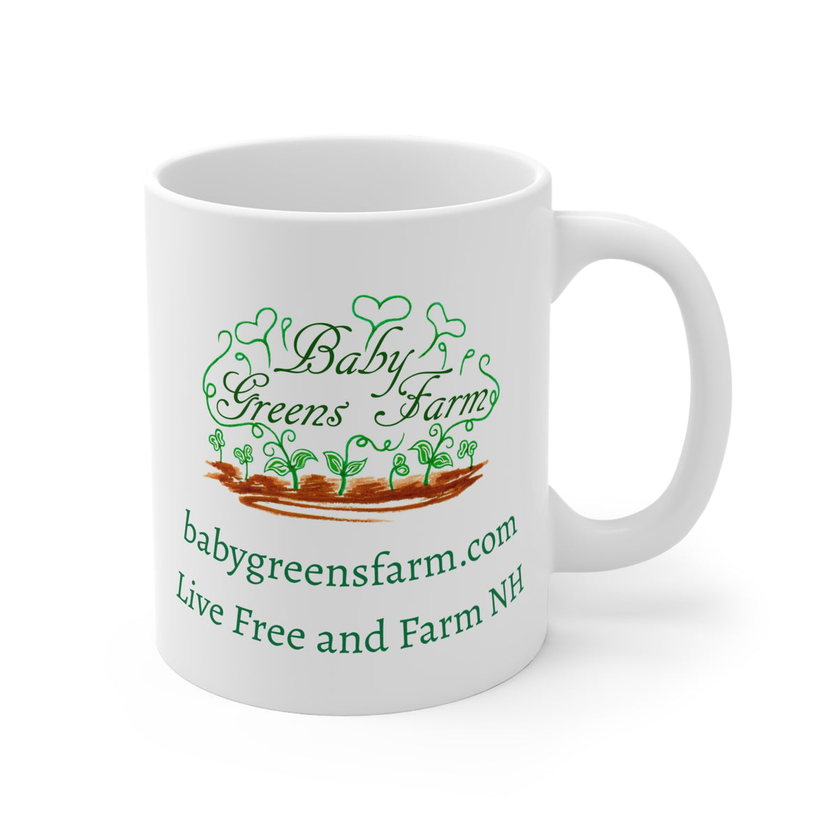 Baby Greens Farm 11oz Mug