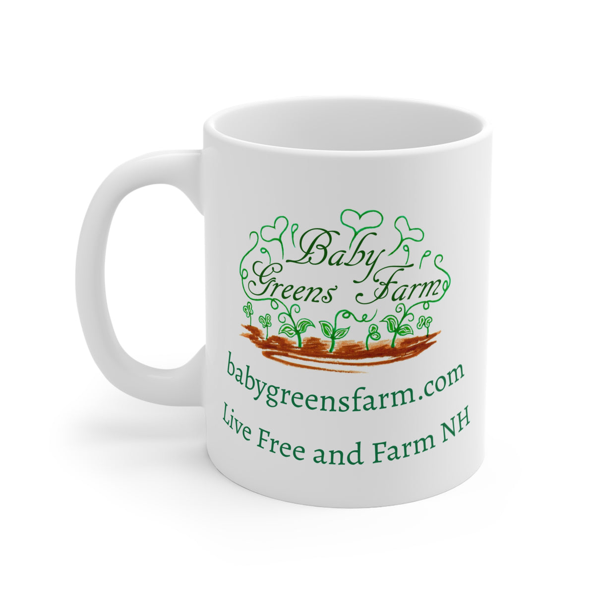 Baby Greens Farm 11oz Mug
